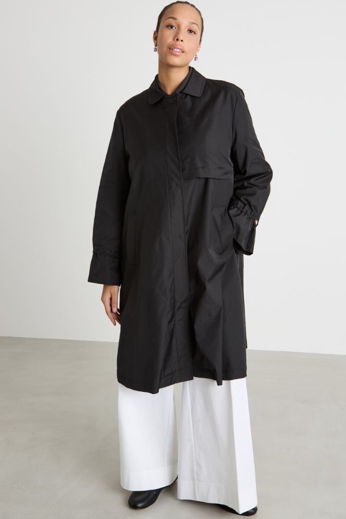 Water-repellent twill raincoat Intrend - 2
