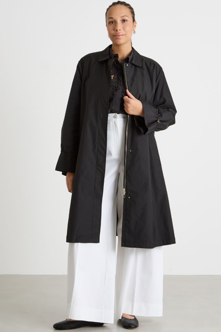 Water-repellent twill raincoat Intrend