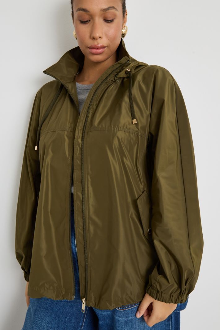 Short taffeta raincoat Intrend - 2