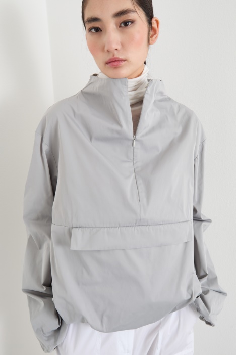 Anorak in taffettà tecnico