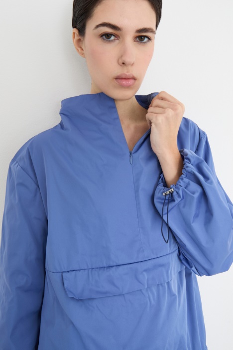 Anorak in taffettà tecnico