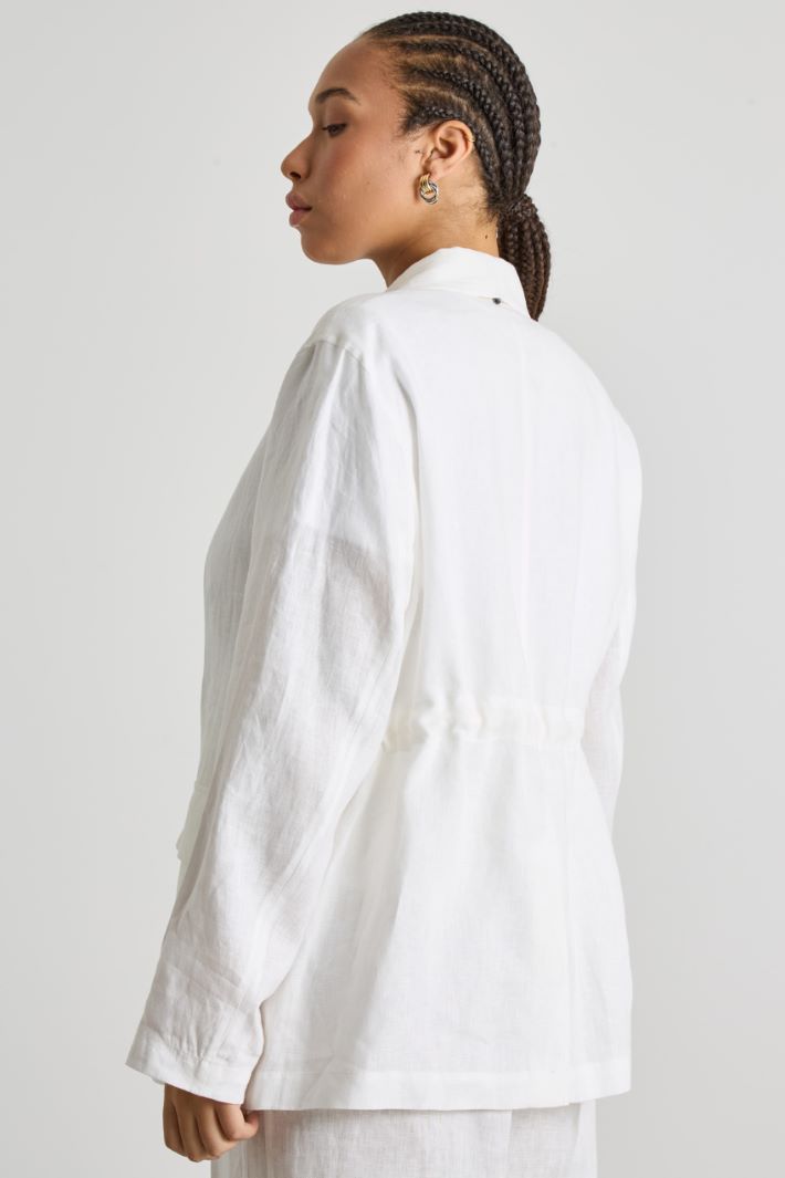 Drawstring-back blazer Intrend - 4