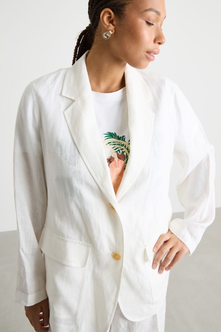 Drawstring-back blazer Intrend - 2