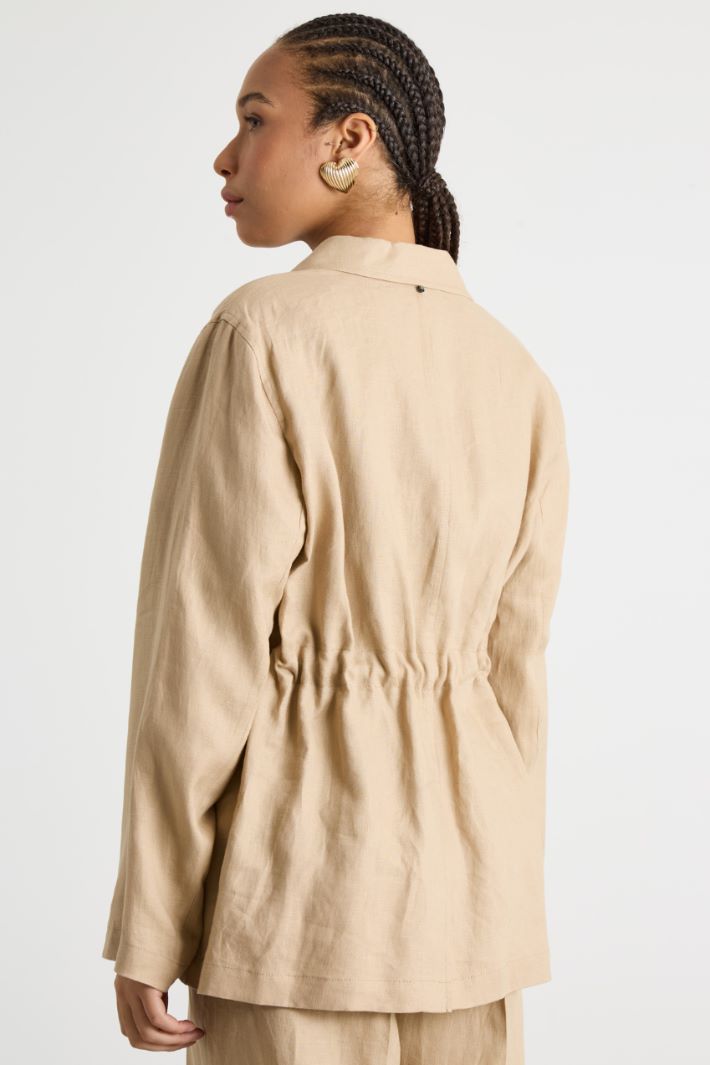 Drawstring-back blazer Intrend - 4