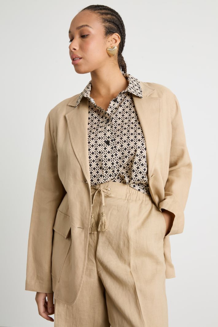 Drawstring-back blazer Intrend - 2