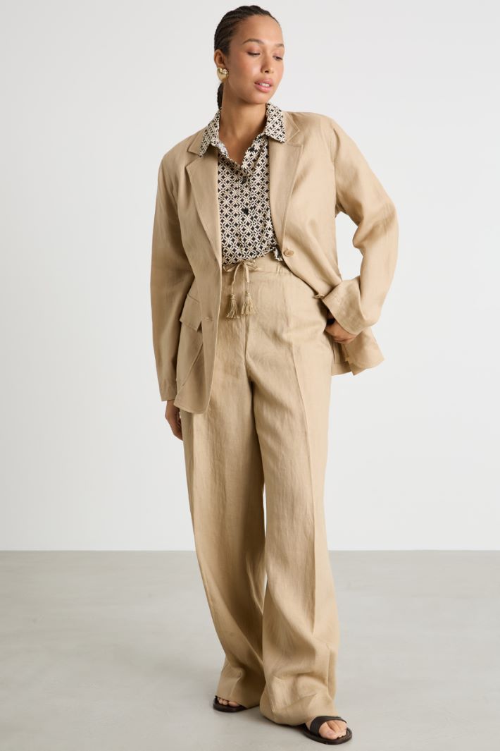 Drawstring-back blazer Intrend