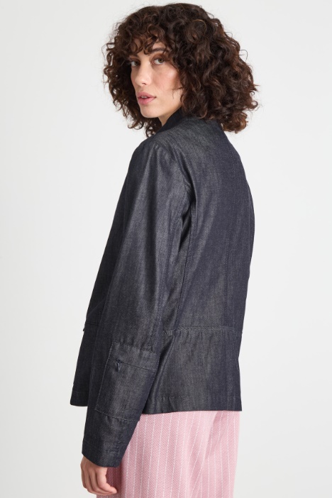 Giacca con tasche asimmetriche