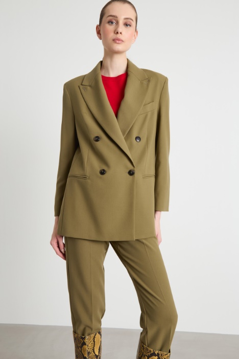 Double canvas blazer Intrend