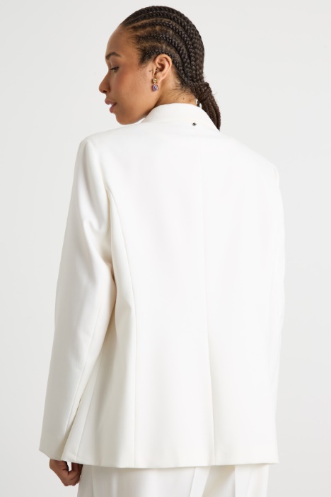 Blazer oversize con bolsillos