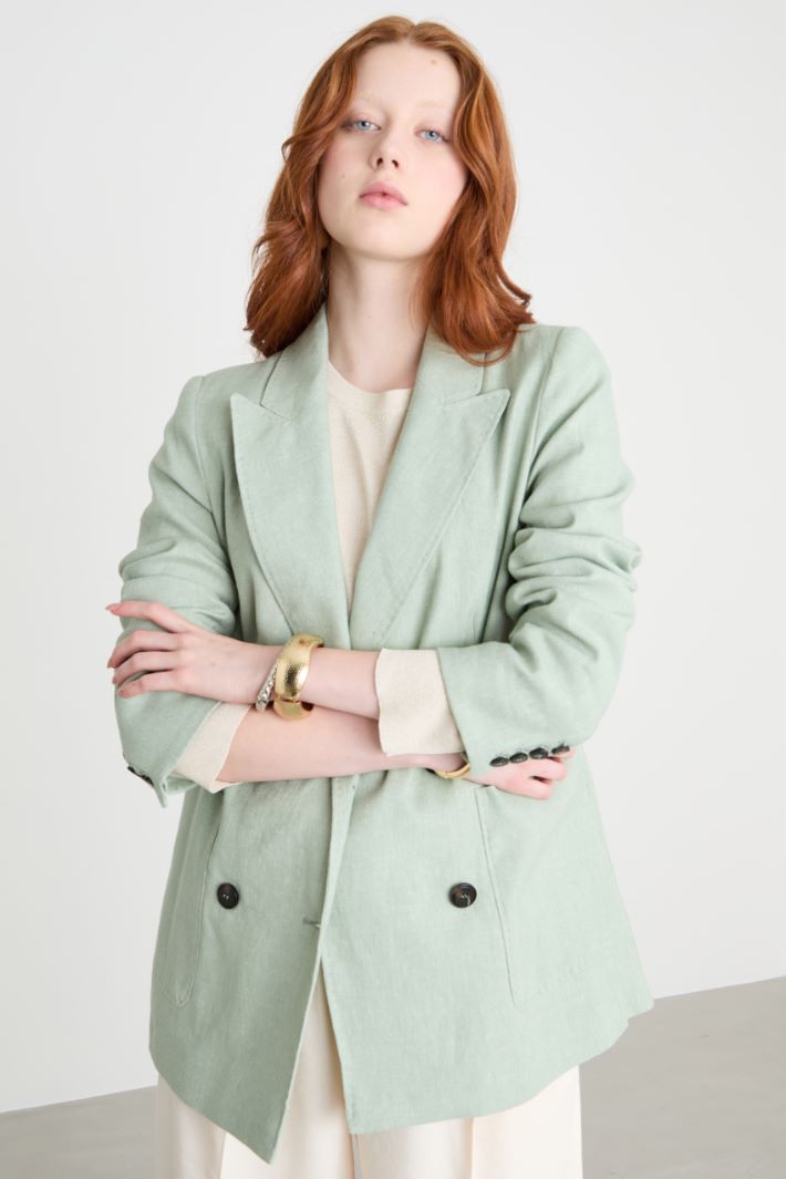 Blazer con rever a lancia Intrend - 2