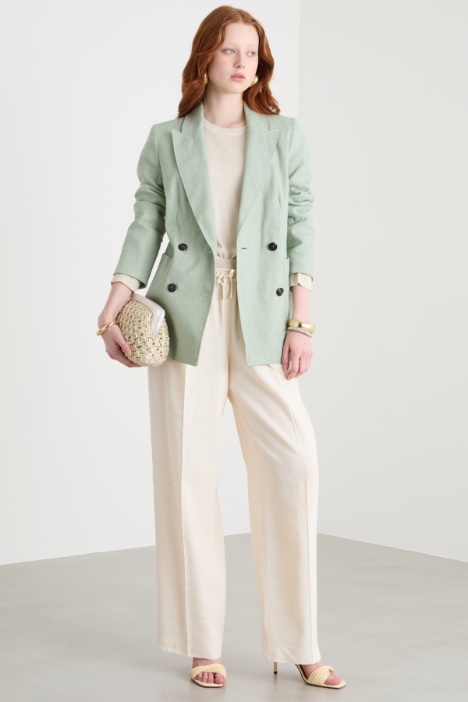 Blazer con rever a lancia Intrend