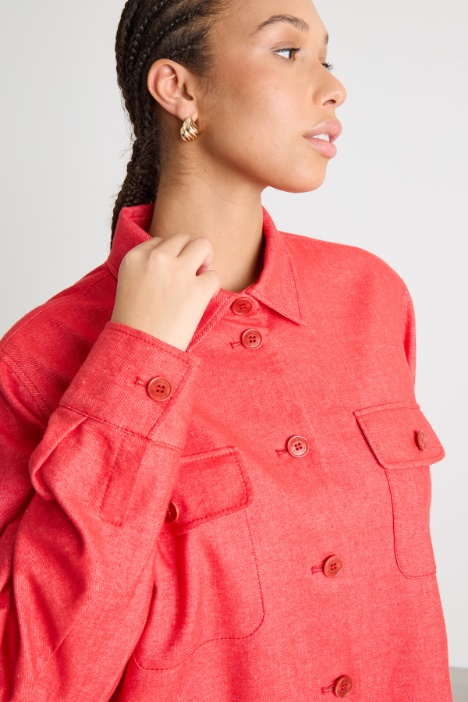 Giacca con tasche multiple