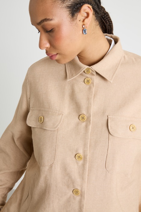 Giacca con tasche multiple