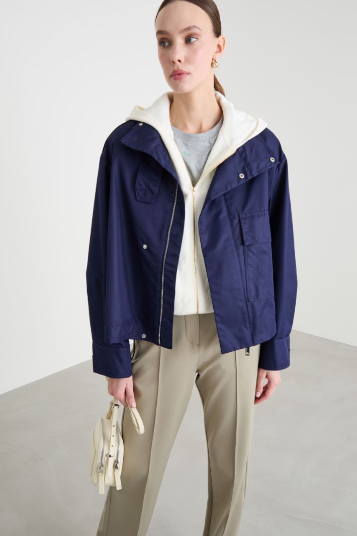 Cazadora de gabardina repelente al agua Intrend - 2