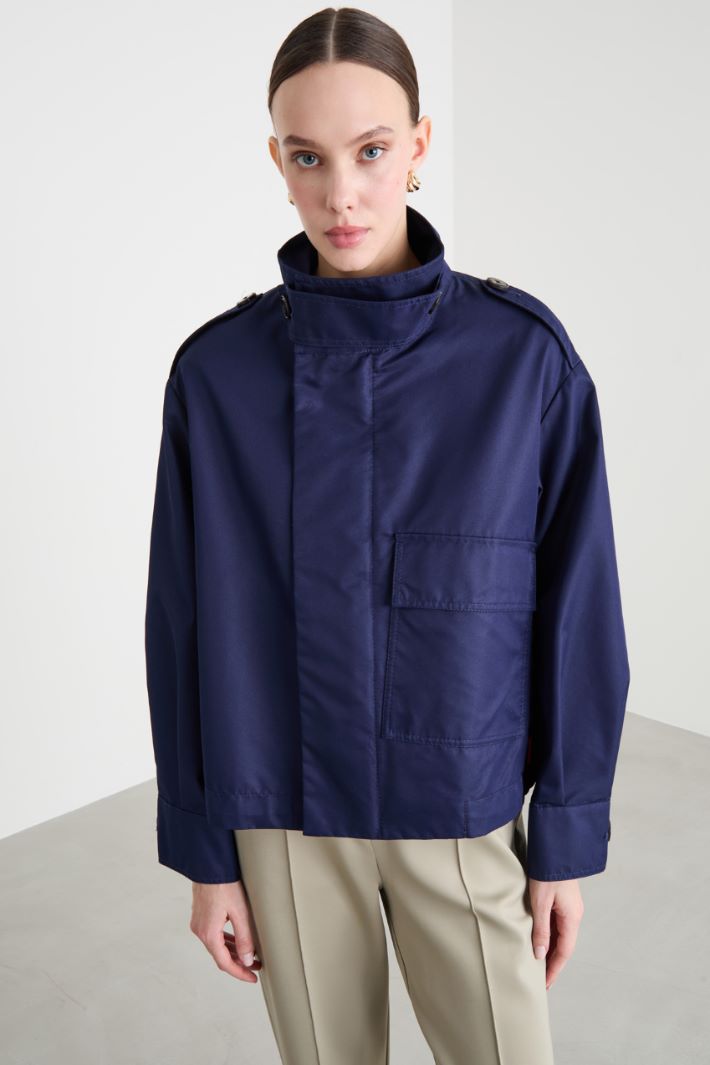 Cazadora de gabardina repelente al agua Intrend - 3