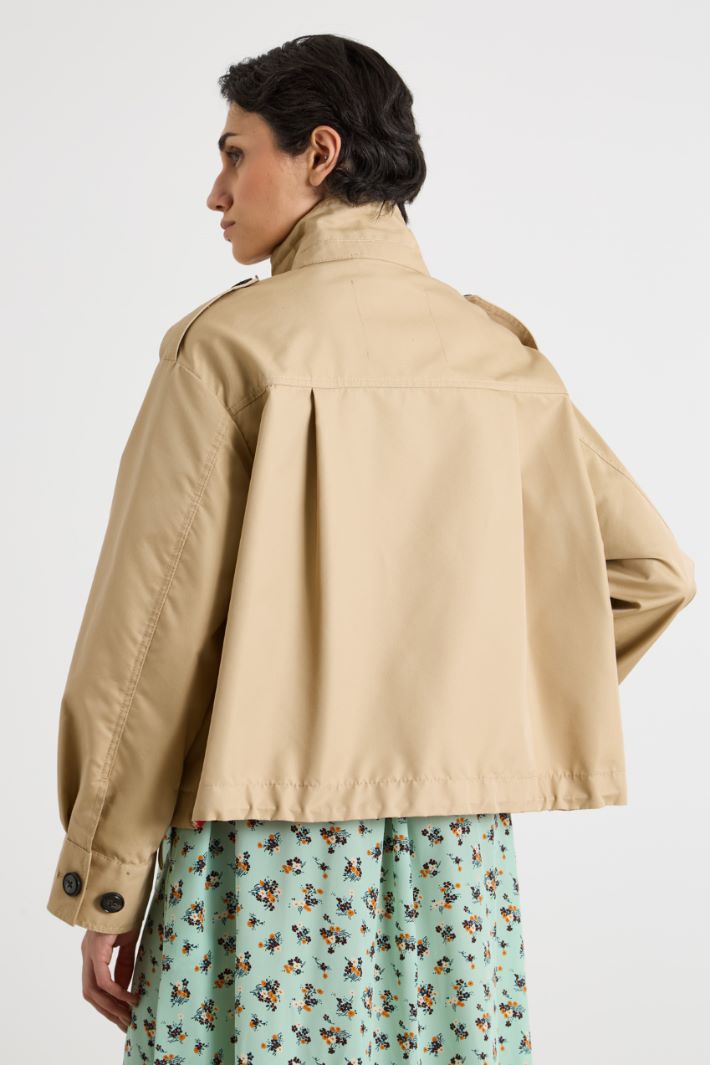 Cazadora de gabardina repelente al agua Intrend - 4