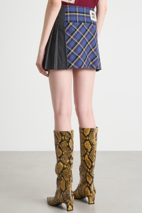 Minigonna a portafoglio