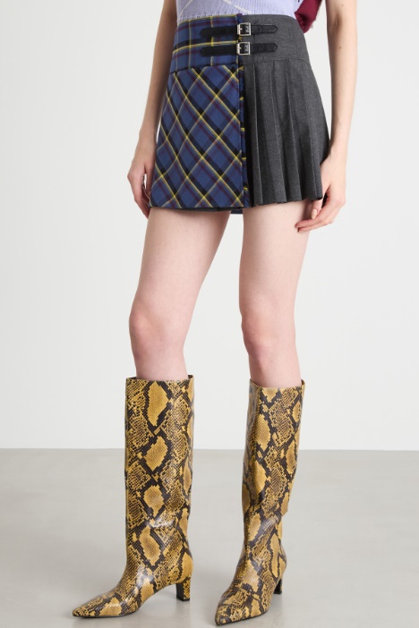 Minigonna a portafoglio