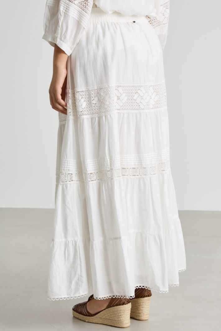 Long tiered skirt Intrend - 4