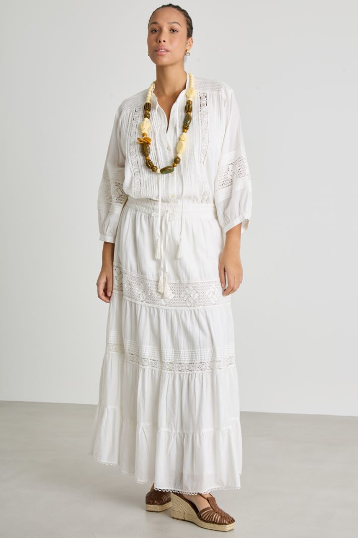 Long tiered skirt Intrend