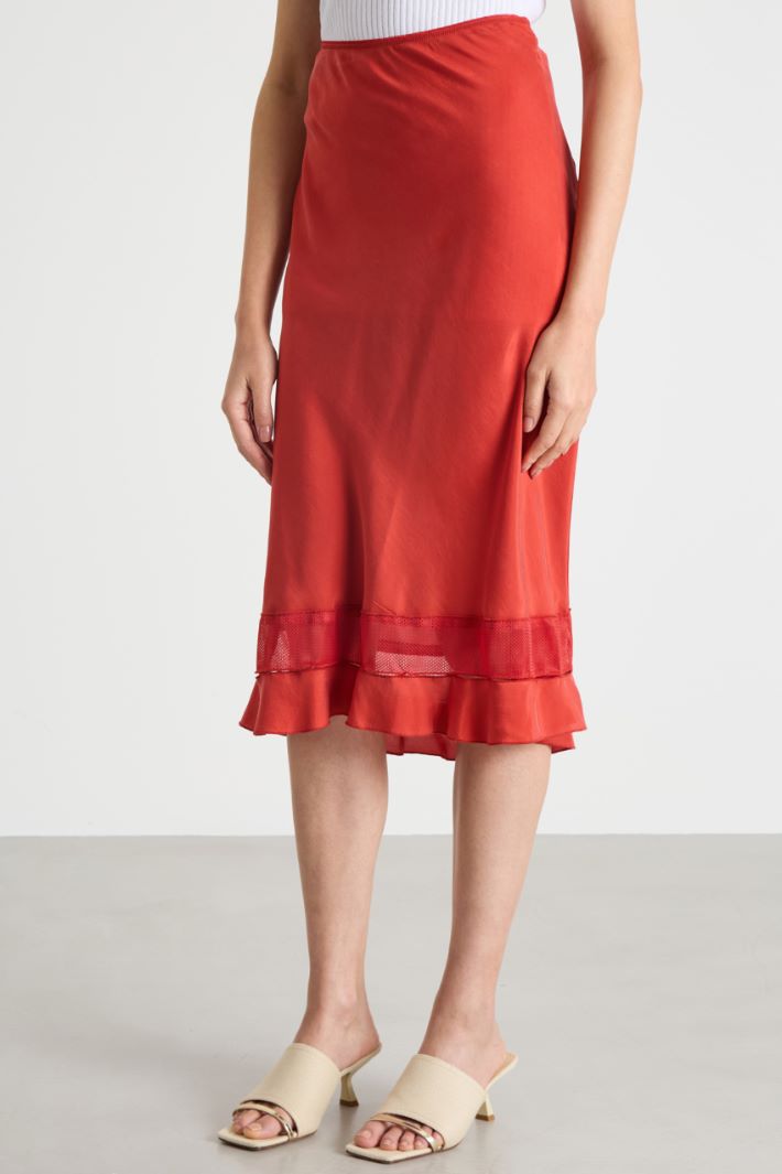 Godet flounce skirt Intrend - 2