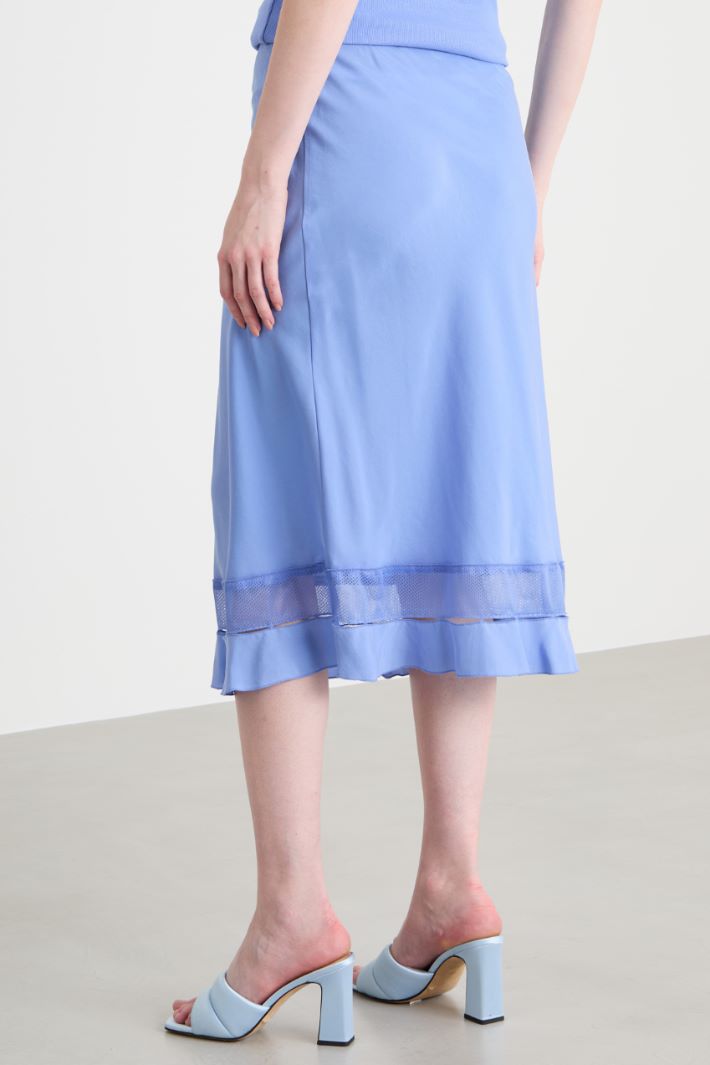 Godet flounce skirt Intrend - 4