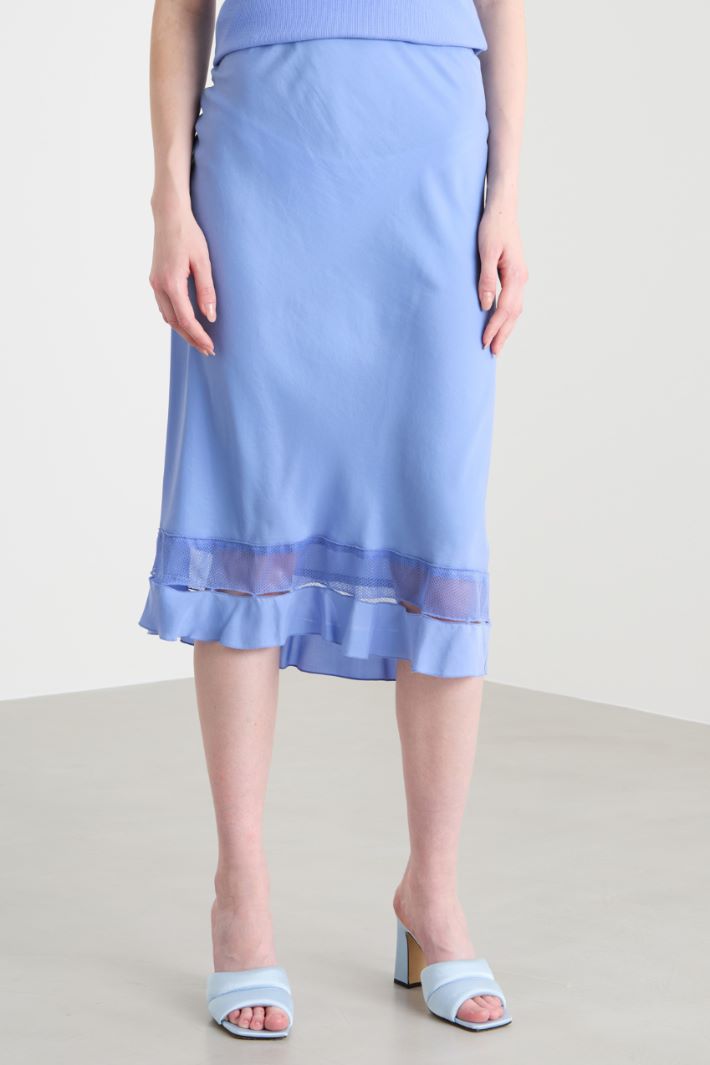 Godet flounce skirt Intrend - 2