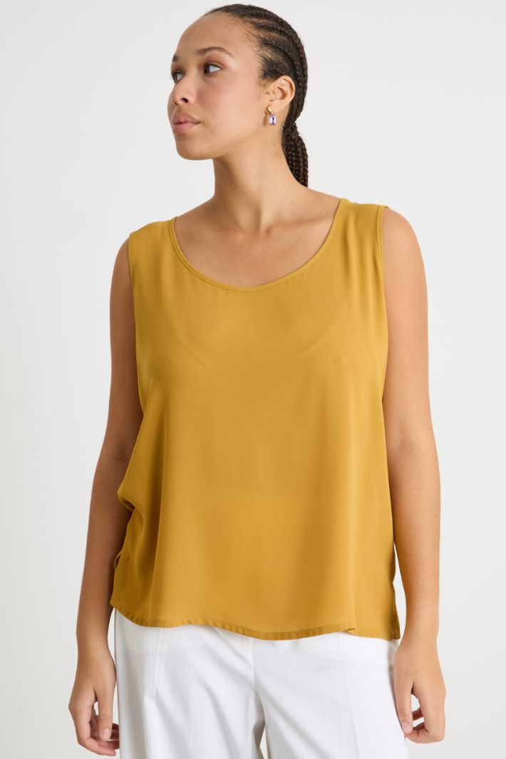 Top in fluid fabric Intrend - 2
