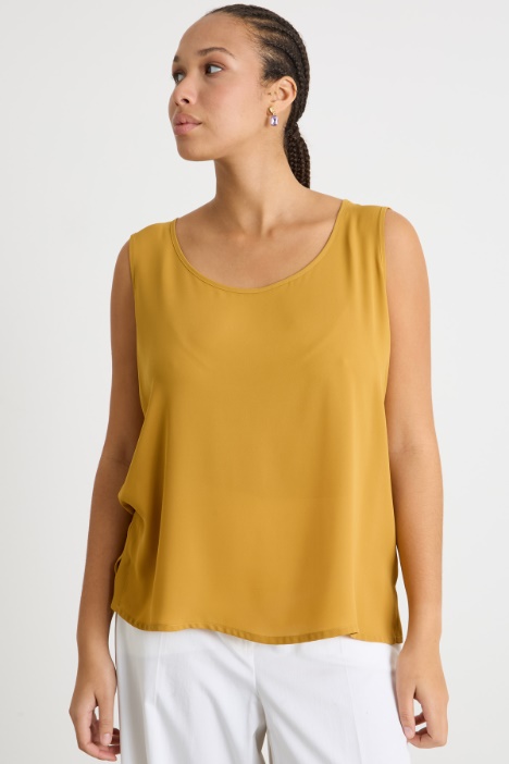 Top in fluid fabric Intrend