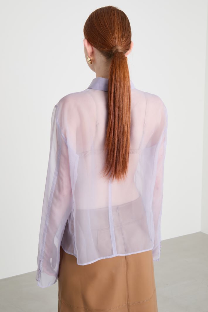 Organza shirt Intrend - 4