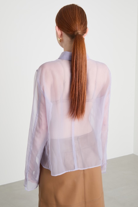Camicia in organza