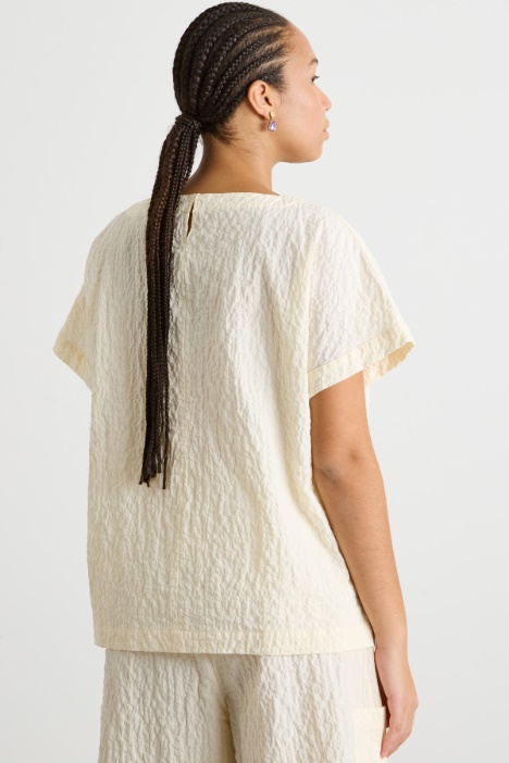 Blusa de popelina