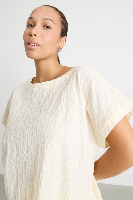 Blusa de popelina