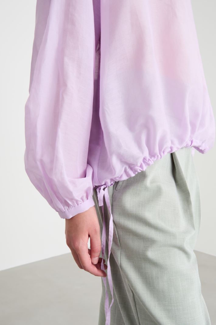 Cocoon-fit voile blouse Intrend - 3