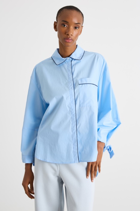 Balloon-sleeve shirt Intrend