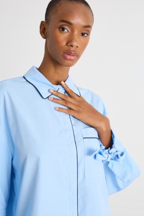 Camicia con maniche balloon