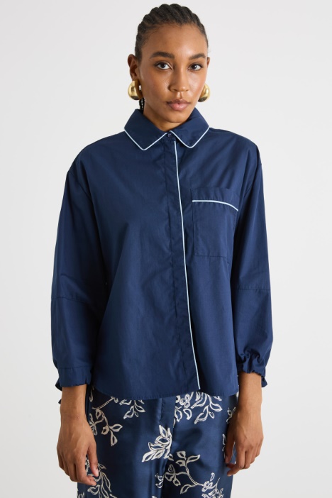 Balloon-sleeve shirt Intrend