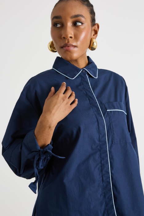 Camicia con maniche balloon