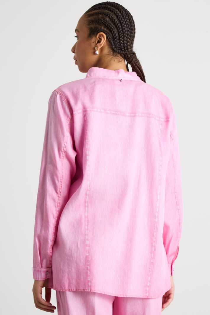 Denim-effect shirt Intrend - 4