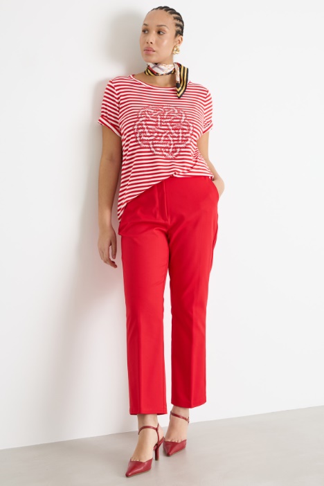 Straight-Leg Trousers Intrend