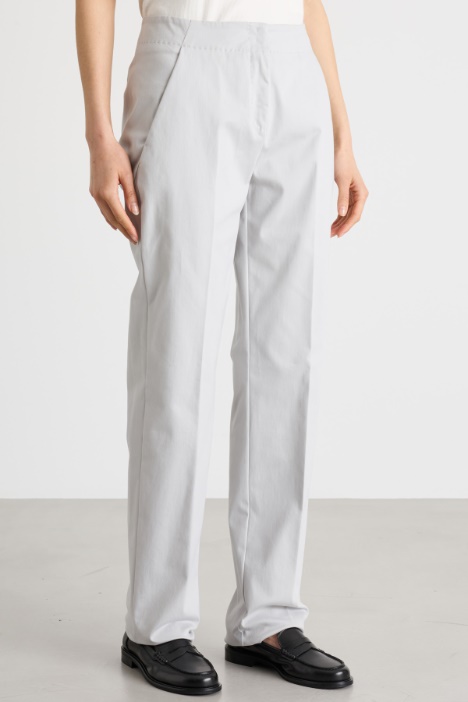 Pantalón recto stretch