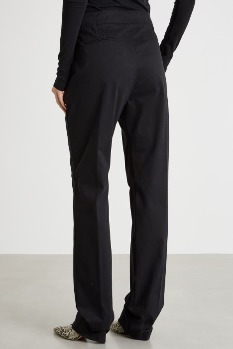 Pantalone dritto stretch