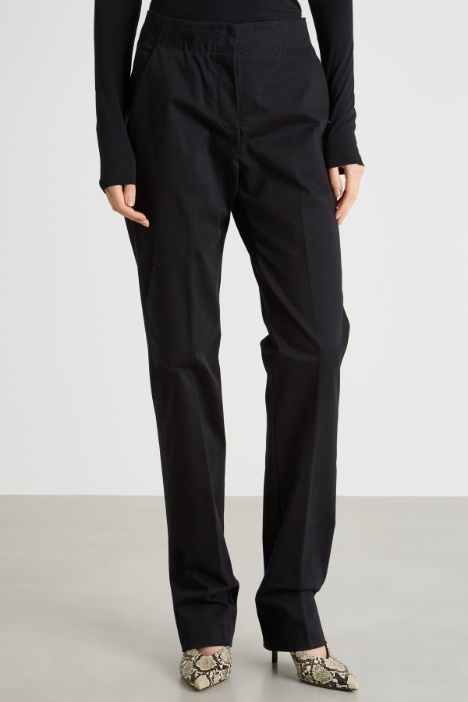 Pantalone dritto stretch