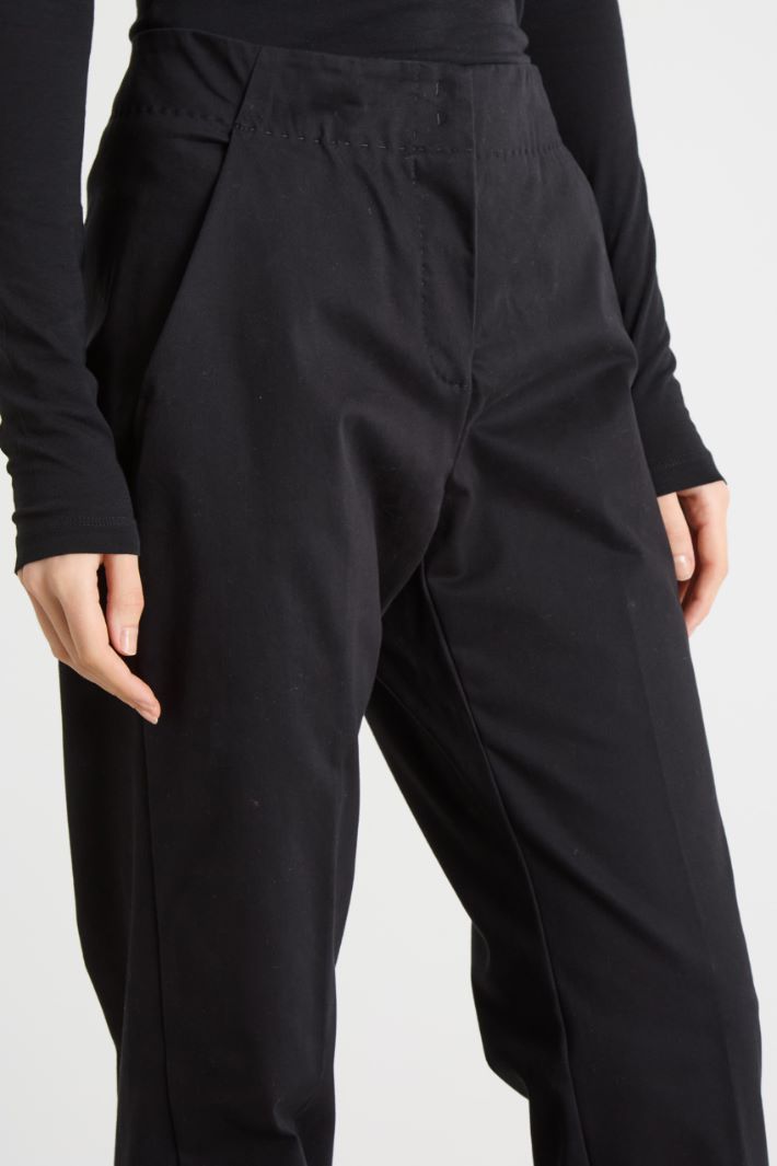 Stretch Straight-Leg Trousers Intrend - 3