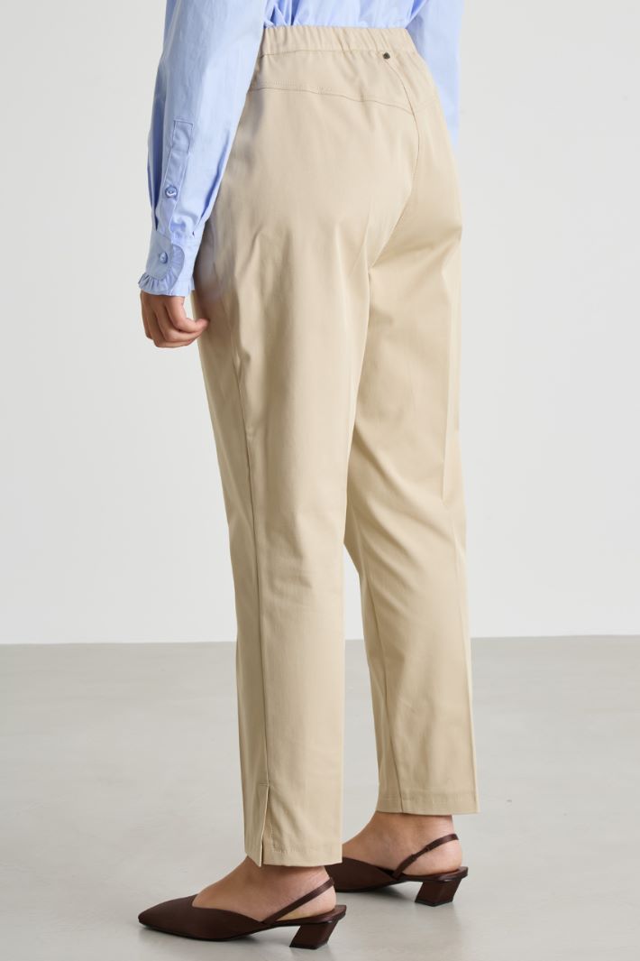 Gabardine trousers Intrend - 4