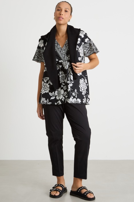 Gabardine trousers Intrend