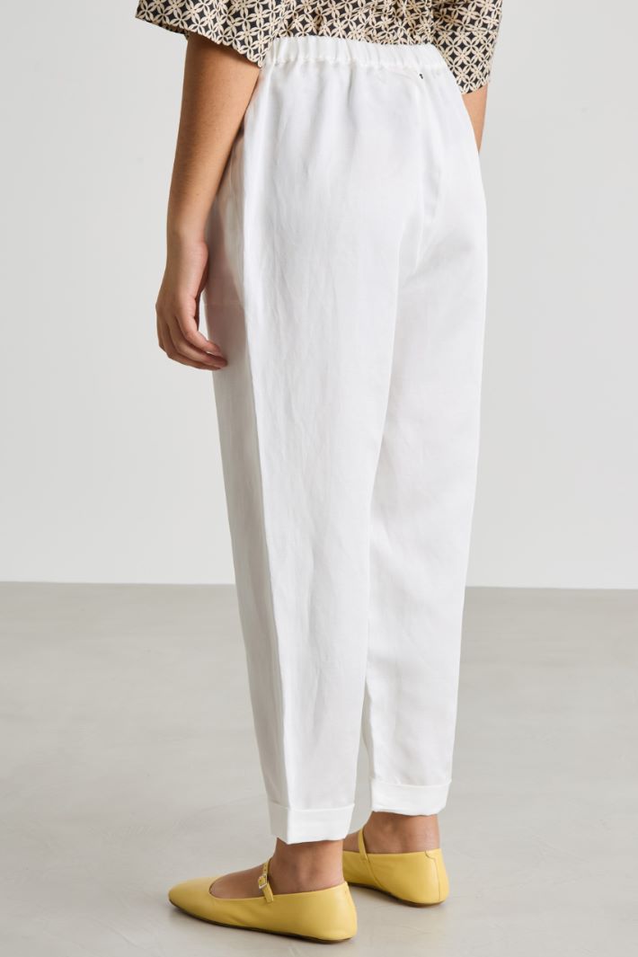 Trousers with turn-ups Intrend - 4