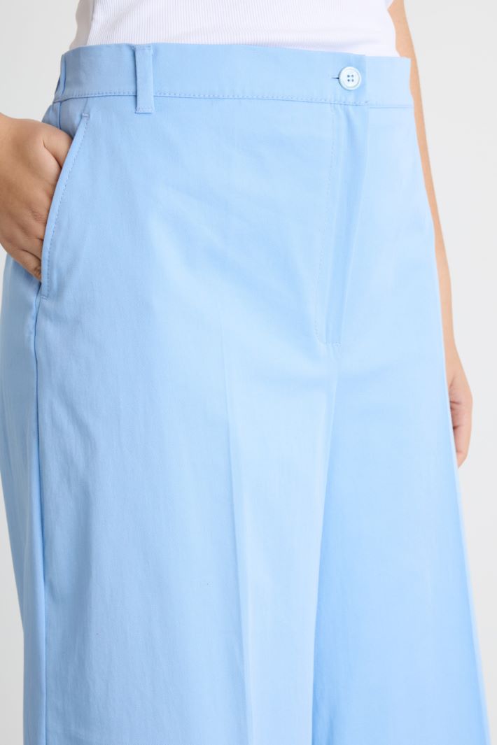 Pantalone svasato in gabardina Intrend - 3
