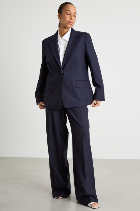 Wide-leg drawstring trousers Intrend