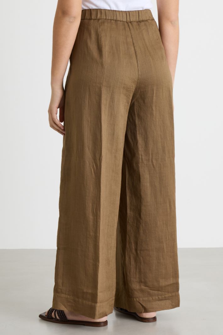 Pantalone in tela Intrend - 4